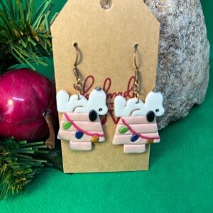 Charming Doggie Holiday Earrings